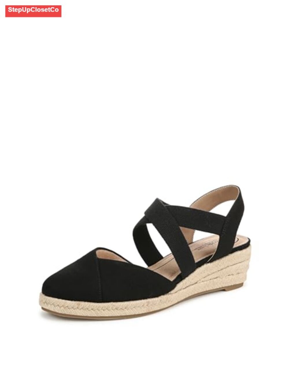 Comfortable Women's Espadrille Wedge Sandals with Soft System Technology